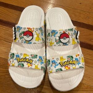 Crocs x Pokemon slides